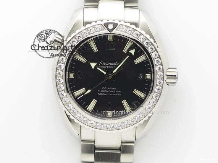 0506 SEAMASTER PLANET OCEAN 6000M ULTRA DEEP 45.5MM SS TF 1:1 BEST EDITION WHITE DIAL BLUE BEZEL ON RUBBER STRAP A SunProtective 7762